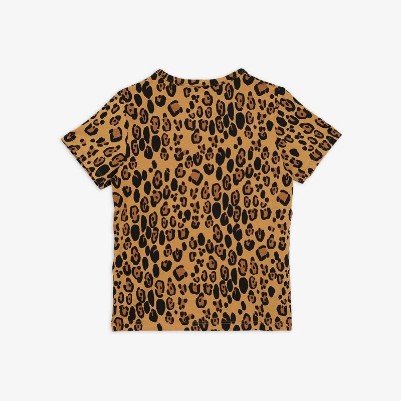 MINI RODINI, BASIC LEOPARD T-SHIRT