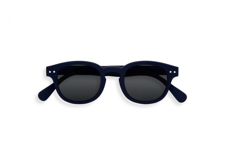 IZIPIZI, okulary przeciwsłoneczne Sun Junior #C Navy Blue 5-10lat 