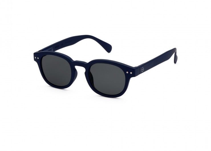 IZIPIZI, okulary przeciwsłoneczne Sun Junior #C Navy Blue 5-10lat 