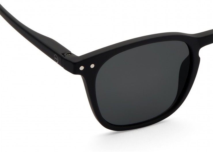 IZIPIZI, okulary przeciwsłoneczne Sun Junior #E Black 5-10lat  