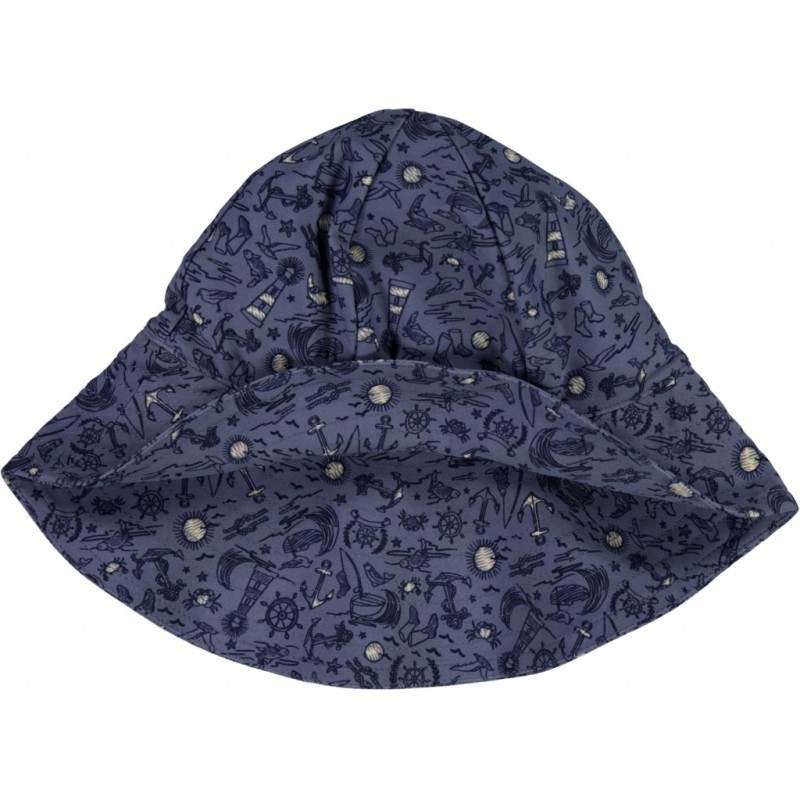 WHEAT, kapelusz UV Sun Hat - flintstone sealife