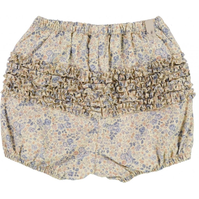 WHEAT, szorty Nappy Pants Ruffles moonlight flowers
