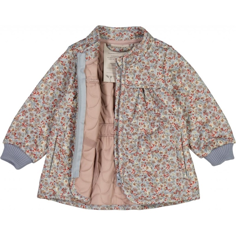 WHEAT, kurtka Thermo Jacket Thilde - dusty dove flowers 74