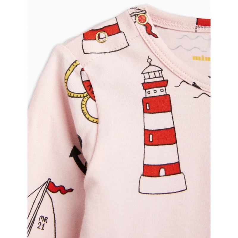 MINI RODINI, BODY LIGHTHOUSE LONG SLEEVE