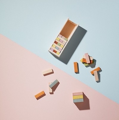 Kids Concept Gra Jenga Wieża Drewniana Klocki