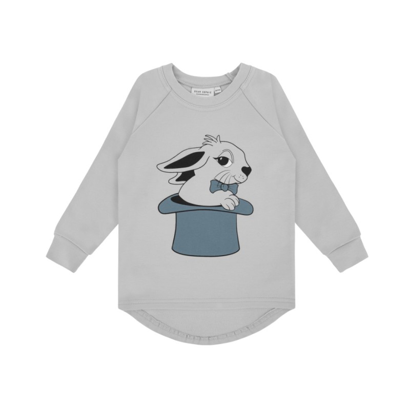 Dear Sophie, longsleeve szary królik 62-68