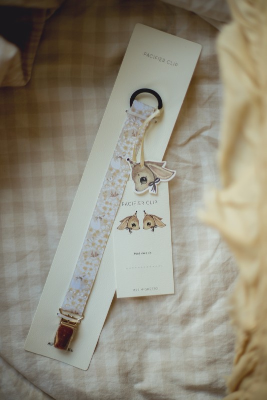 MRS MIGHETTO, ZAWIESZKA DO SMOCZKA, PACIFIER HOLDER SWAN & SPARROW