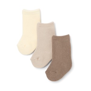 KONGES SLOEJD skarpetki  3 pary, 3 PACK TERRY SOCKS MELLOW MARSMELLOW