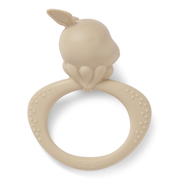 Konges Sloejd, gryzak silikonowy królik, SILICONE TOYS RABBIT SHELL