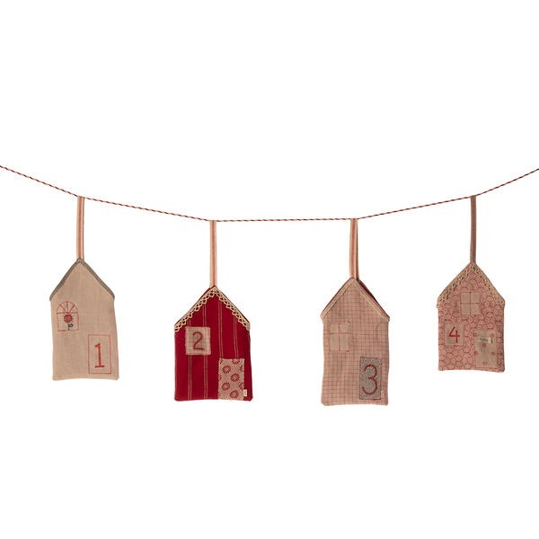 Maileg Kalendarz Adwentowy, Christmas street, Advent calendar