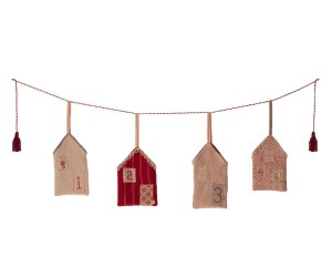 Maileg Kalendarz Adwentowy, Christmas street, Advent calendar