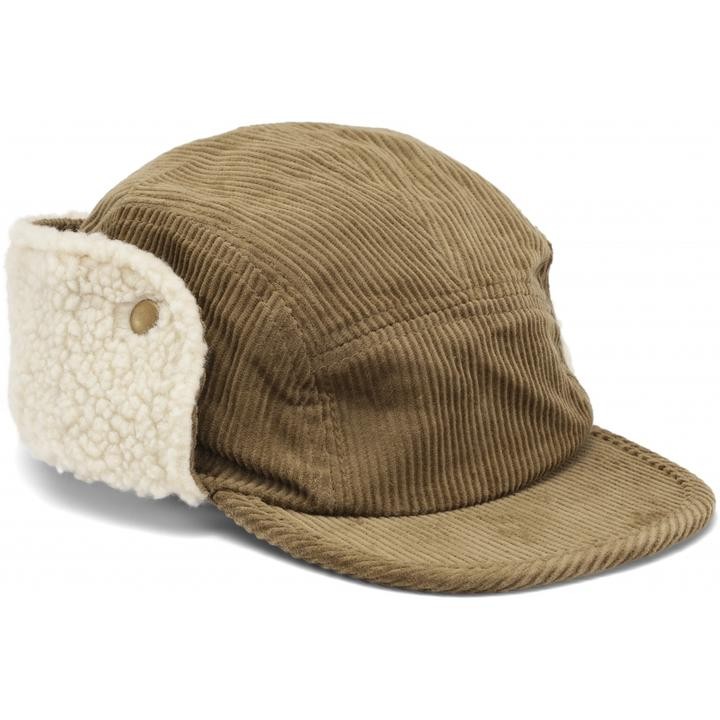 KONGES SLOEJD czapka zimowa z daszkiem, spencer winter cap - breen