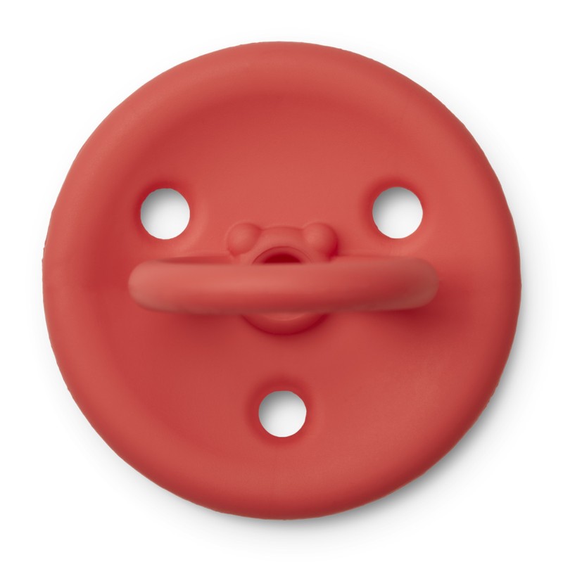 LIEWOOD, smoczek 3 sztuki,  Paula pacifier 3-pack - Apple red multi mix
