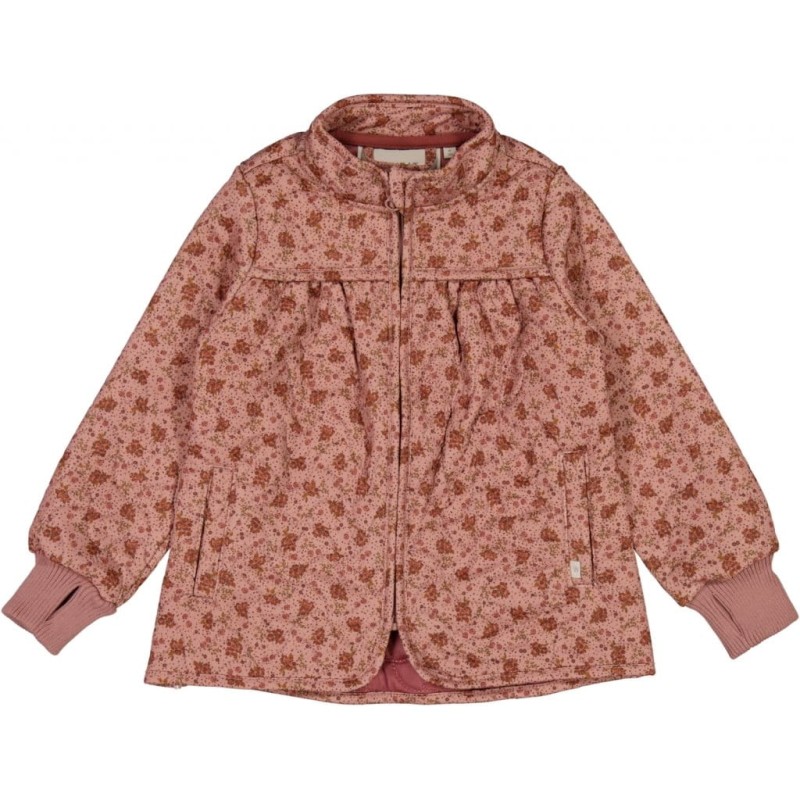 WHEAT, kurtka Thermo Jacket Thilde - wood rose flowers 98-140