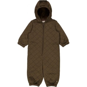 WHEAT, kombinezon Thermosuit Harley - brown melange 62-86 