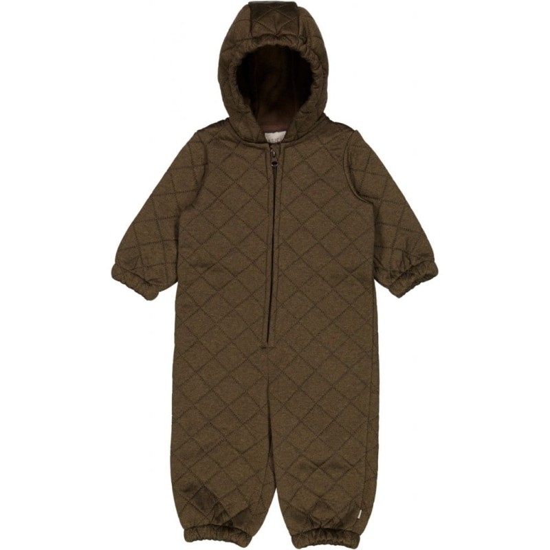 WHEAT, kombinezon Thermosuit Harley - brown melange 62-86 