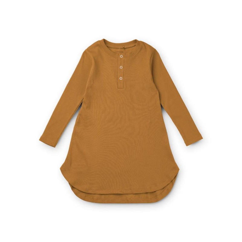 LIEWOOD, koszula nocna, piżama Alva nightgown Golden caramel