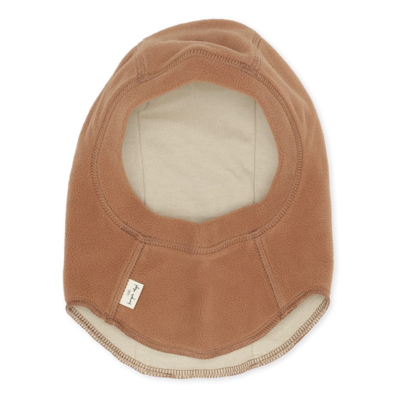 KONGES SLOEJD, kominiarka fleece full helmet - russet