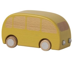 Maileg drewniany autobus z napędem, Wooden bus - Yellow