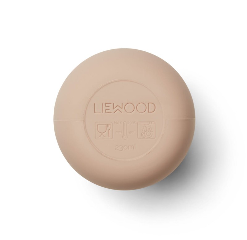 LIEWOOD kubek silikonowy ze słomką, Ellis Sippy Cup - Cat rose
