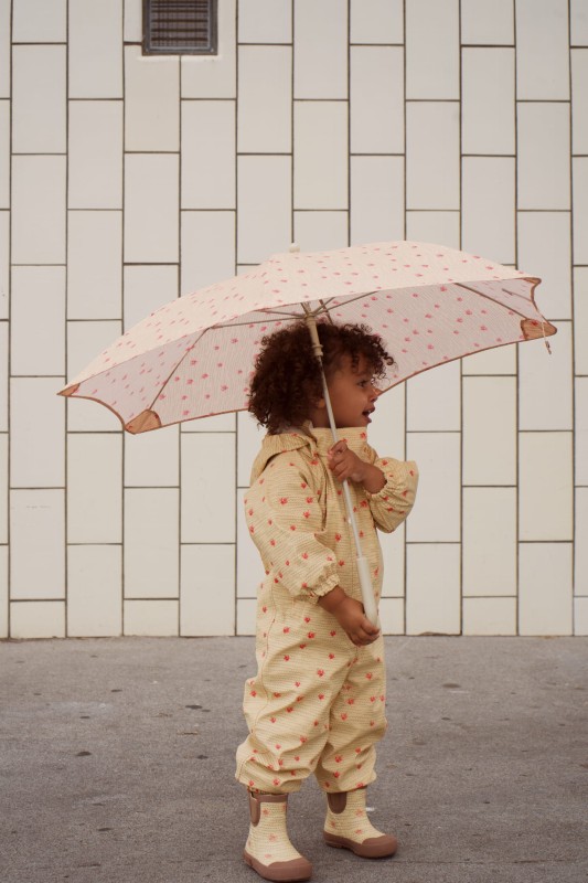 Konges Sloejd, zestaw przeciwdeszczowy rainy palme rainwear set - Goldie