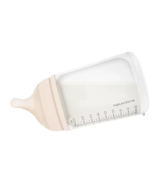 Suavinex, Butelka Zero Zero 270 ml, przepływ sredni