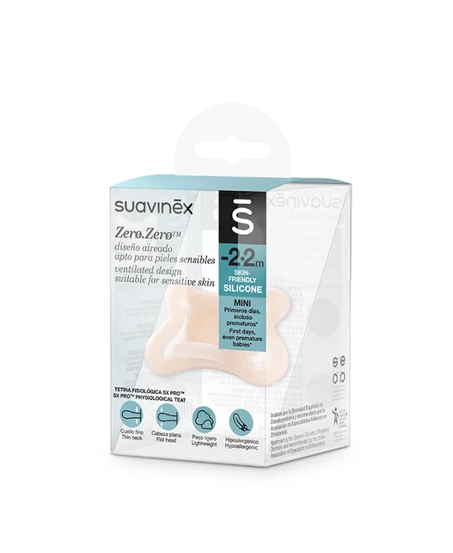 Suavinex, Smoczek fizjologiczny SX Pro Zero -2-2m