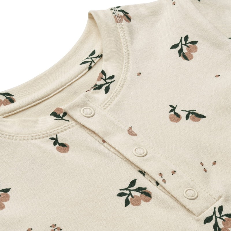 LIEWOOD, koszula nocna, piżama Alva nightgown Peach/sea shell mix