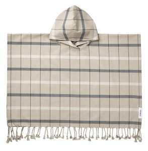 LIEWOOD, ponczo kąpielowe, Roomie Poncho - Check: Sandy multi mix