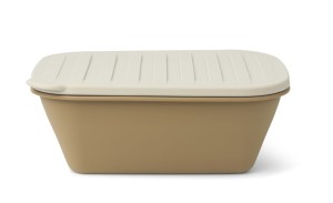 Liewood składane pudełko na lunch Franklin foldable lunch box Sandy/Oat