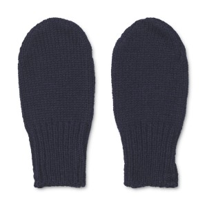 Liewood, rękawiczki z wełny merino Pipi Midnight Navy