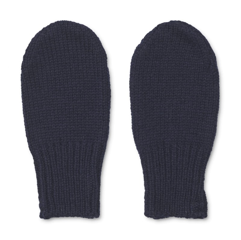 Liewood, rękawiczki z wełny merino Pipi Midnight Navy