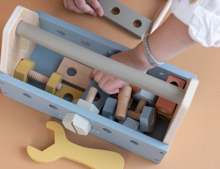 Little Dutch Toolbox - Zestaw majsterkowicza LD7078
