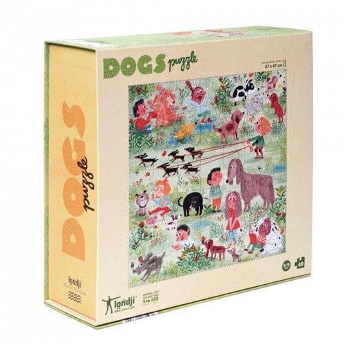 Londji Puzzle dla dzieci, Pieski