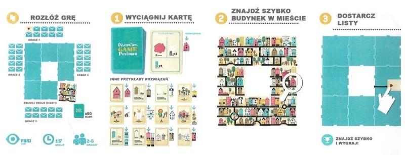 Londji Gra obserwacyjna dla dzieci, Postman - Listonosz