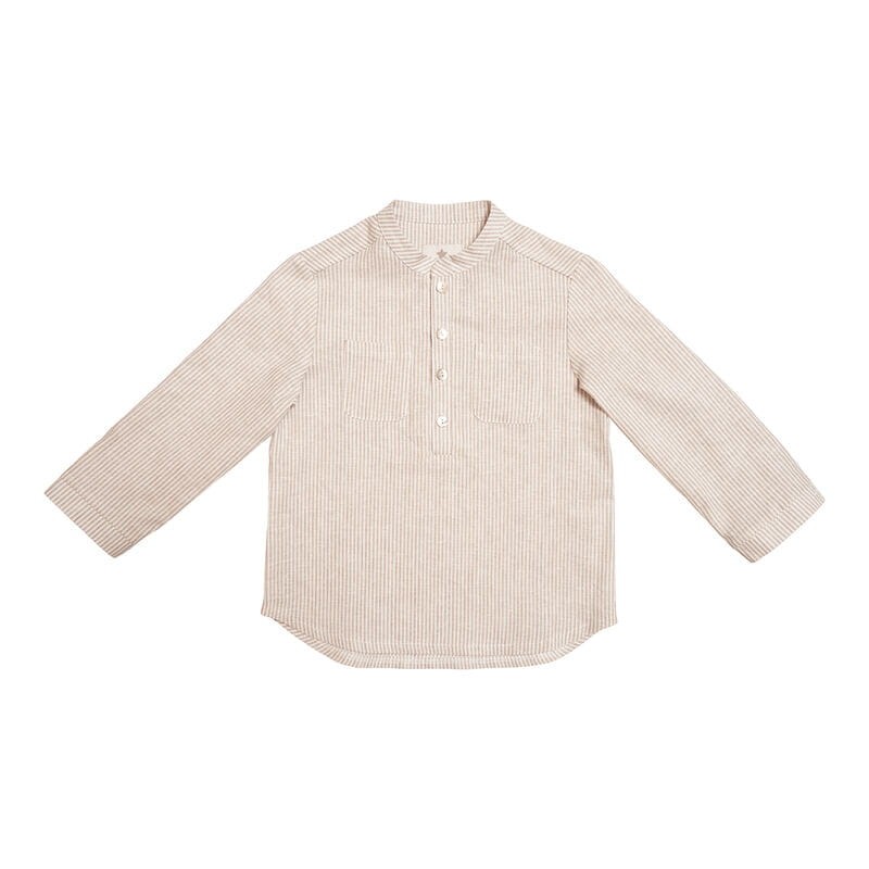 HUTTELiHUT koszula lniana Emil Off-white