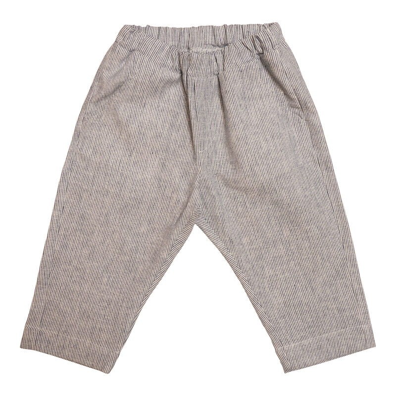 HUTTELiHUT spodnie lniane Bux Navy