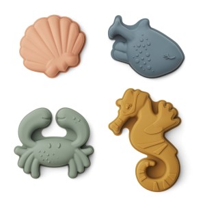 Liewood, foremki do piasku Sea creature / Sandy