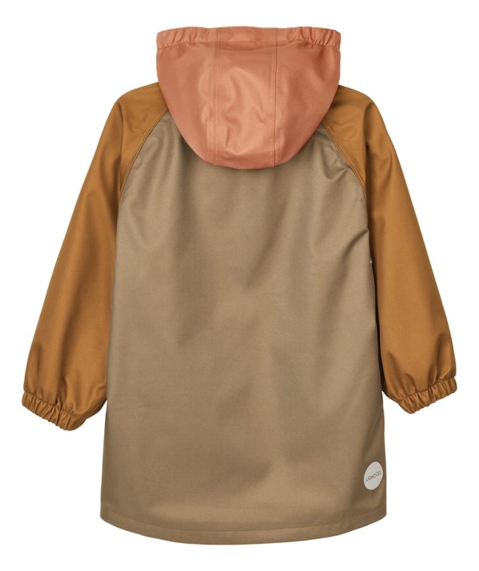 LIEWOOD, płaszcz kurtka softshell - Tuscany rose multi mix