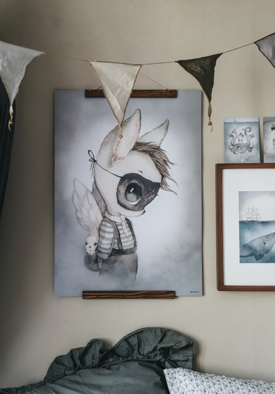 MRS MIGHETTO PLAKAT, OK MR FRED 50x70 cm