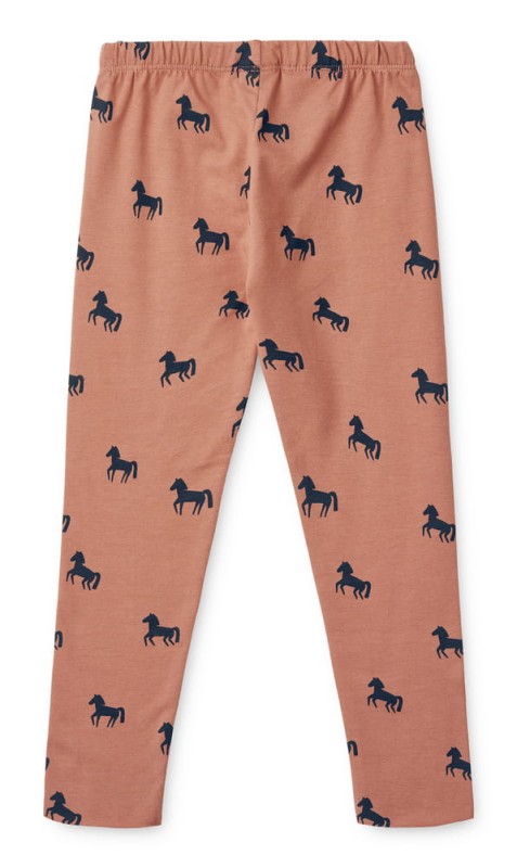 Liewood, legginsy Marie Horses / Dark rosetta