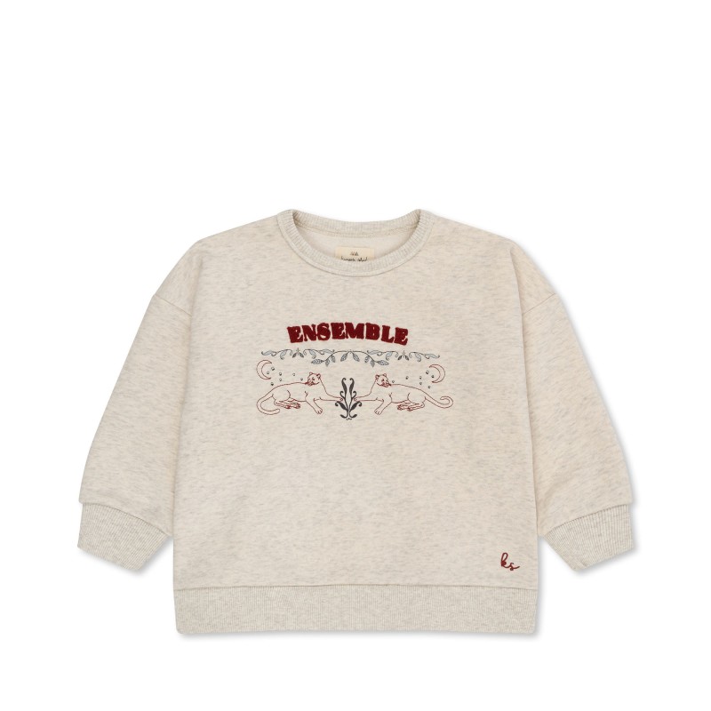 KONGES SLOEJD, bluza Lou Grey Melange 86