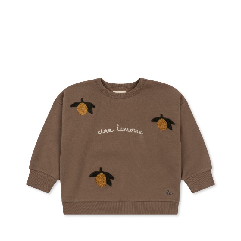 KONGES SLOEJD, bluza Lou w cytrynki Shitake 86