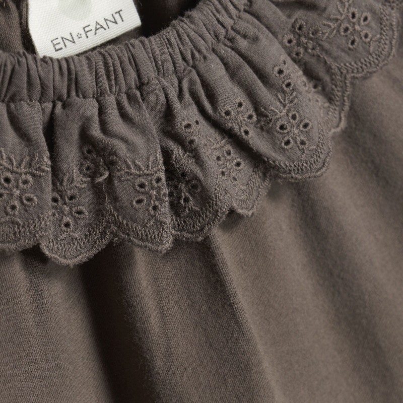 EN FANT bluzka Collar dziecięca chocolate chip 104