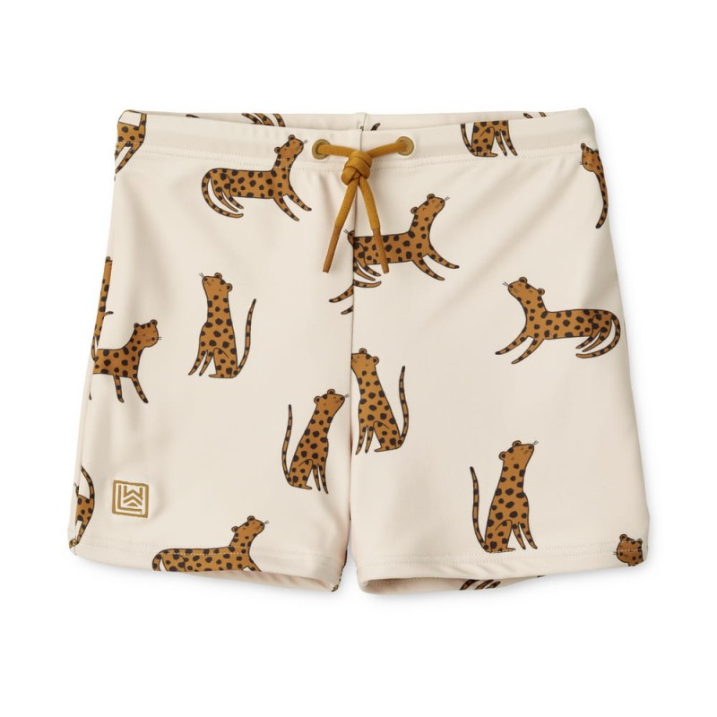 Liewood, kąpielówki Otto Leopard / Sandy 