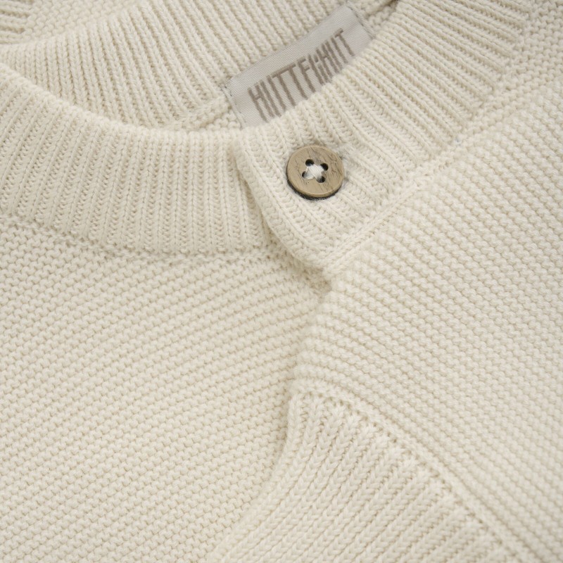 HUTTELiHUT dzianinowy sweter kardigan  Eggnog