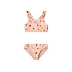 LIEWOOD kostium kąpielowy, bikini dziecięce Cherries / Apple blossom