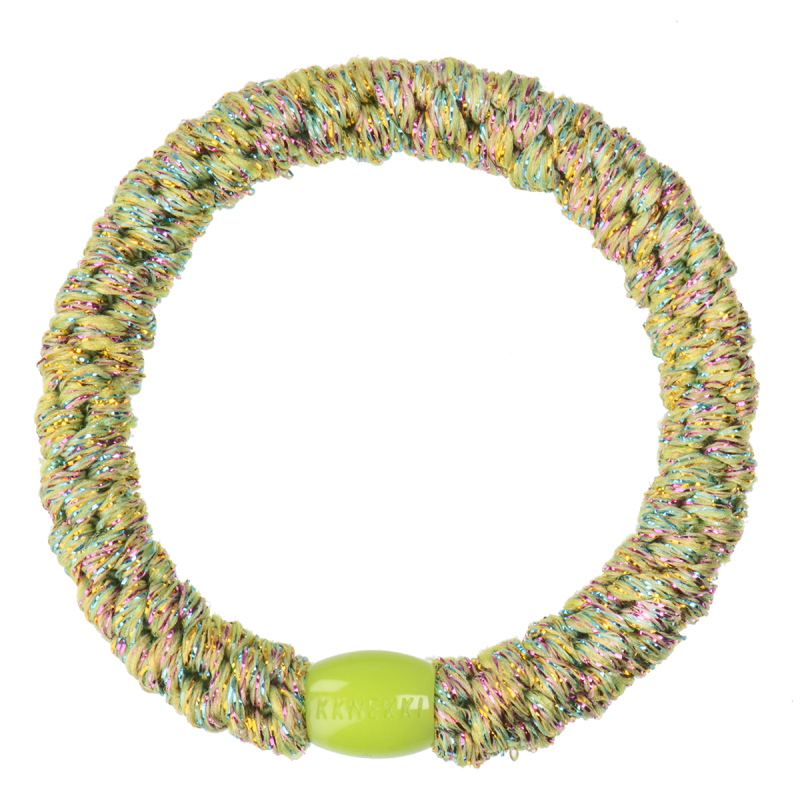 Bon Dep - Kknekki gumka do włosów Grass multi glitter