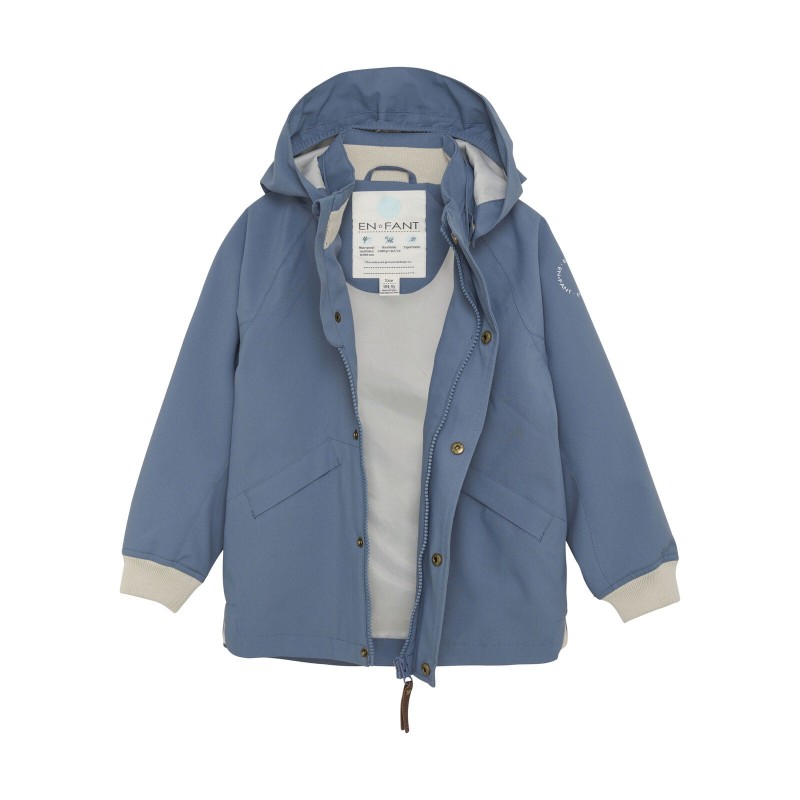 EN FANT kurtka softshell niebieska