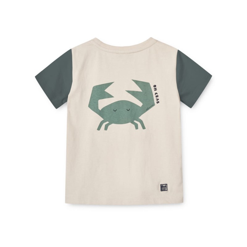 Liewood T-shirt Oh crab / Sandy